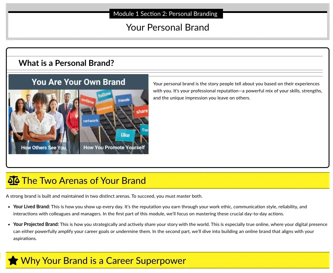 Career Success Course 2