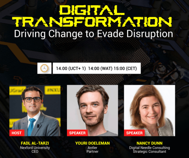 Webinar_Digital transformation driving change to evade disruption