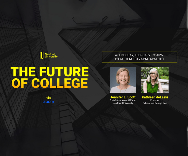 Webinar_The future of college